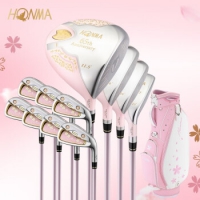 HONMA樱之舞三星级女士高尔夫球杆高尔夫套杆65周年限定4木7铁推杆...