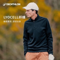 迪卡侬（DECATHLON）高尔夫运动套头衫半拉链卫衣运动长袖上衣T恤...