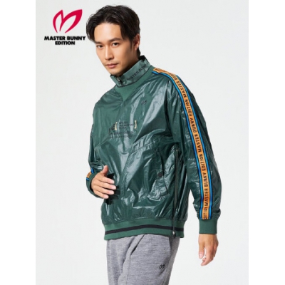 PEARLY GATES高尔夫服装Master Bunny小兔子男士春秋两件套运动夹克外套 卡其色758-4221003-180 2XL