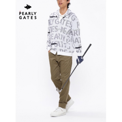 PEARLY GATES高尔夫服装新款秋季男士golf运动舒适修身长裤 卡其色4231801-181 L